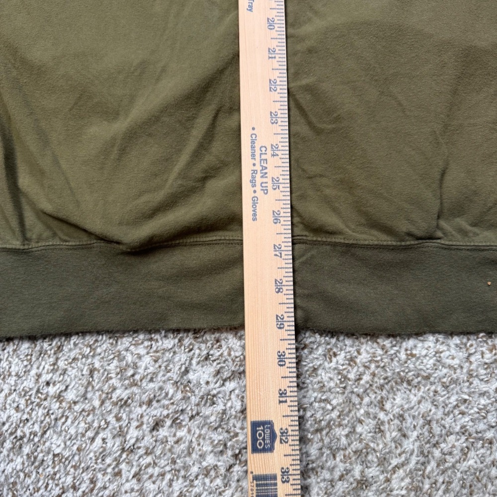 Polo Ralph Lauren Men's XL Full Zip Jacket Olive Green Solid Cotton Blend - Picture 6 of 6